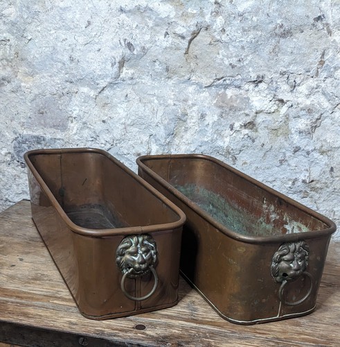 Pair victorian copper - victorian,