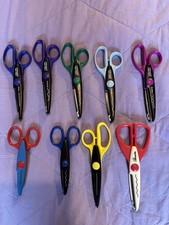 Craft Scissors - 9 Pairs - Fiskars / Inscribe