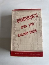 Bradshaws April 1910 Railway