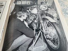 VELOCETTE THRUXTON CUT AWAY