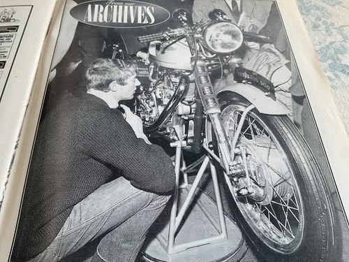 Velocette thruxton cut away - thruxton,