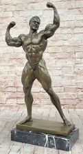 BRONZE STATUE--MALE NUDE--GAY