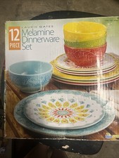 Laurie Gates 12-Piece Melamine