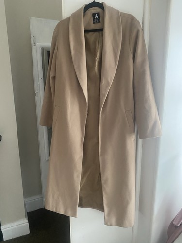 Primark long camel coat - primark, size