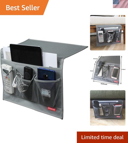 Bedside storage organizer with - storage,