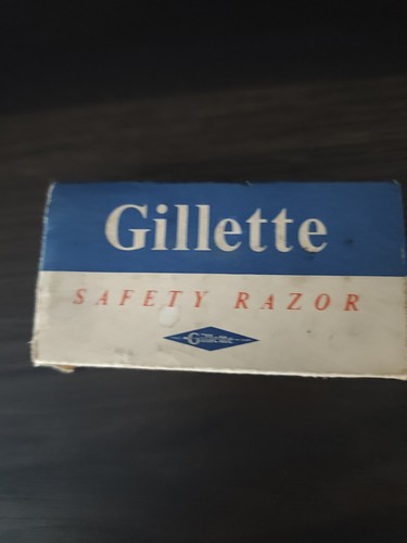 Vintage gillette safety razor - safety,