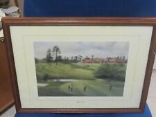 Limited Edition Print of Ufford Park Golf Course Suffolk by Terry Harrison