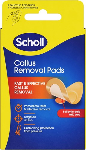Scholl callus remover pads for - scholl,