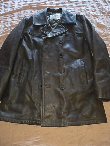 Schott 740n pea jacket - schott,