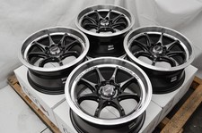 15" Wheels Rims Black 4 Lugs