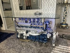 Jaguar E-type V 12  E-type Coffee Table. 