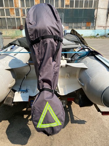 Outboard motor stay storage - stay-on,