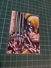 WOLVERINE Todd Nauck Sketch Card - BE A SUPER HERO for BABIES (March of Dimes)