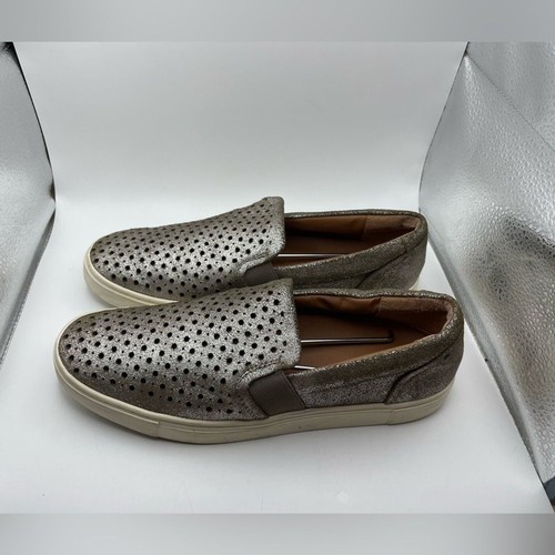 Frye pew silver leather - &,