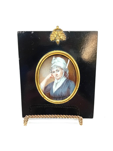 Antique georgian portrait - antique,