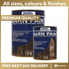 Bedec Barn Paint, Acrylic Exterior, All-In-One, Multi-Surface, High Resistance.