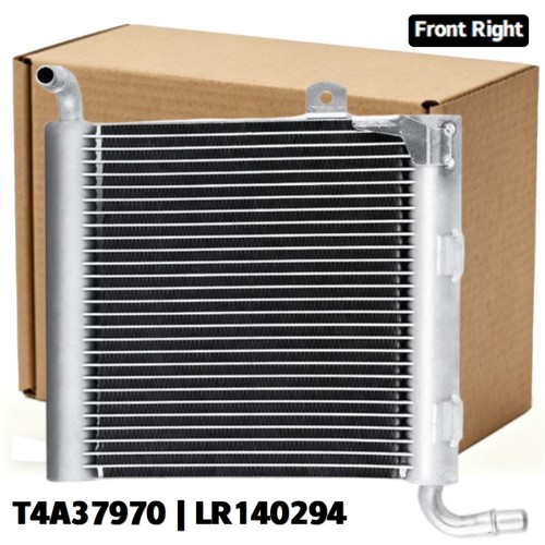 Front right aluminium radiator - front,