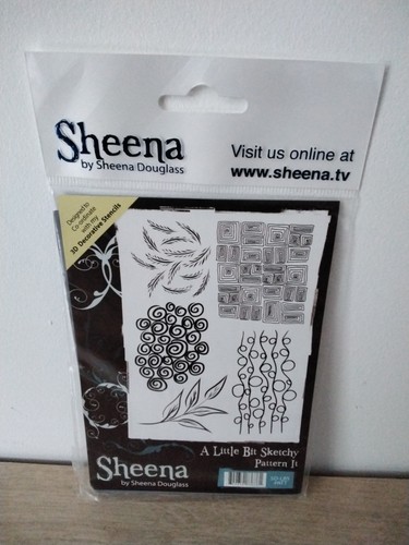 Sheena douglass rubber stamp - douglass,