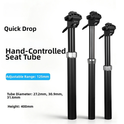 Dropper seatpost 400mm with - seatpost,