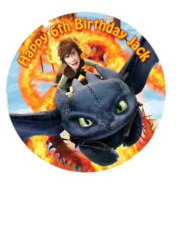 How train your dragon cake - how,