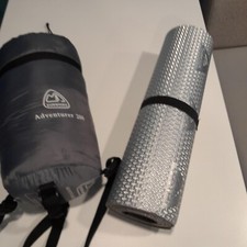 EUROHIKE ADVENTURER 200 - Two Season Mummy Sleeping Bag & ground mat - USED.