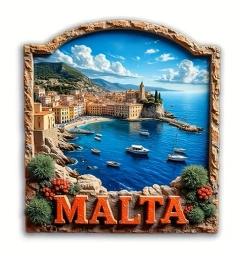 Fridge magnet malta maltese - magnet,