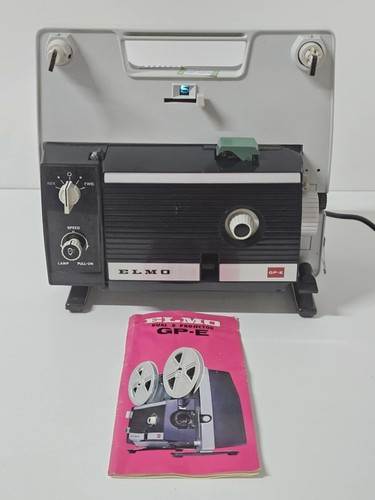 Elmo dual 8mm projector - gp-e,
