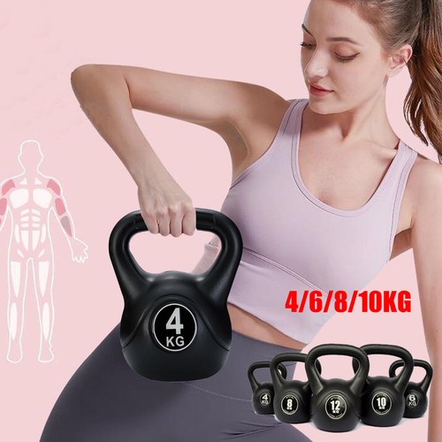 Vinyl kettlebell weight set - vinyl,