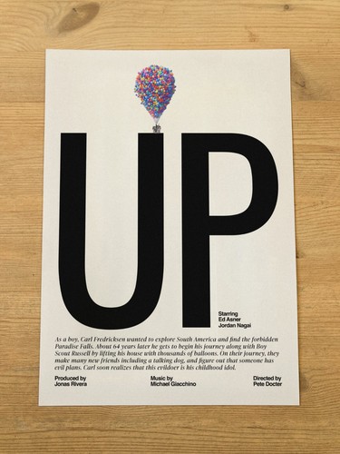 Disney poster retro - up,