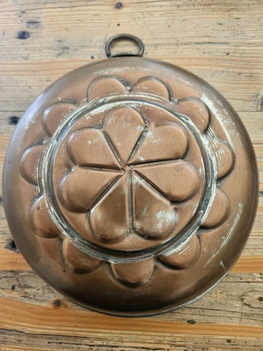 Vintage antique copper mould - copper,