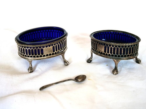 Pair george iii sterling - pair,