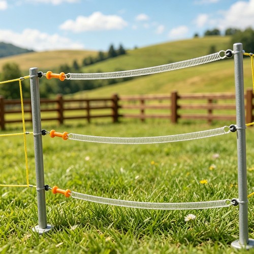 Metal electric fence spring - metal,