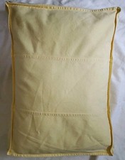 Tommy Hilfiger Yellow Chambray Denim Pillow Sham 24” x 17” Standard 100% Cotton