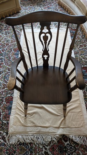 Farmhouse carver chair solid - farmhouse,