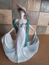 COALPORT LADIES OF FASHION "ELEGANCE" FIGURINE MODELLED BY JOHN BROMLEY