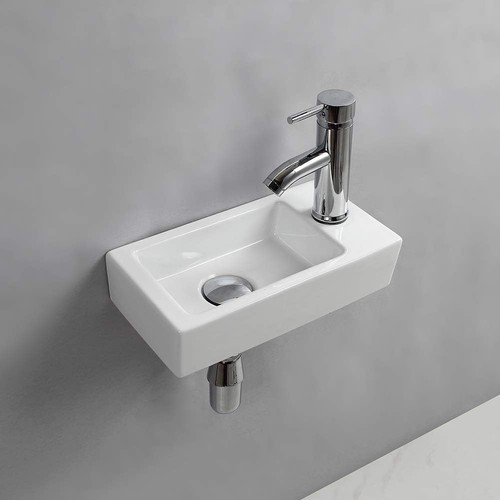 Wall hung basin sink small - hung,