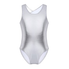 UK Girls Metallic Leotard