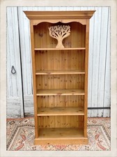 Tall Vintage Carved Wooden