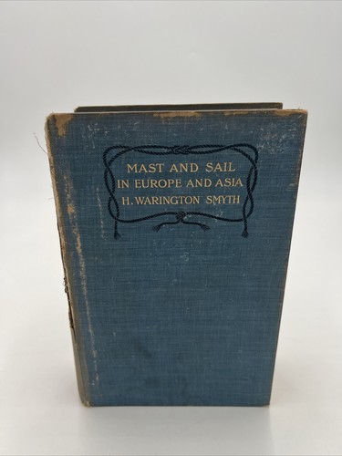 Antique mast and sail - antique, in