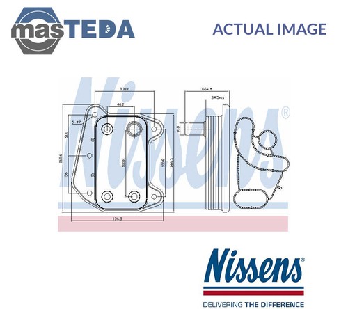 90622 engine oil cooler - 90622,