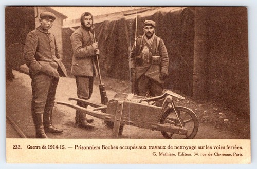 Wwi german pows railway - railway, work