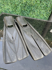 Atomic Aquatics 'Smoke on the Water' Boot Split Fins - Size XL  RRP £269.95