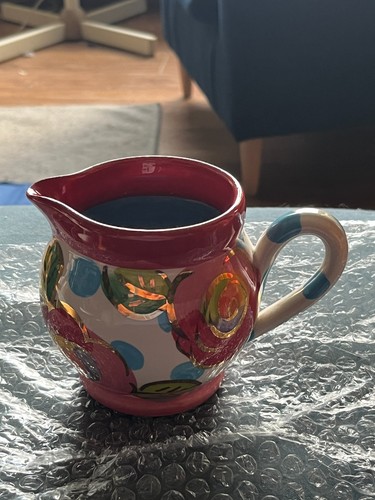 Vibrant hand painted ceramic - vibrant, hand-painted