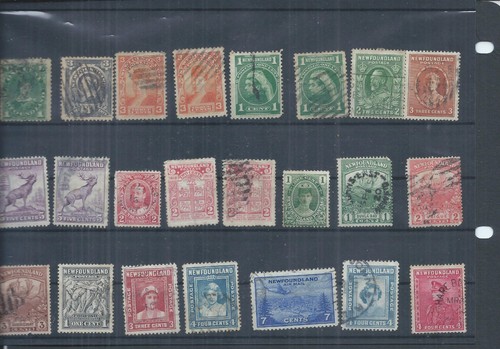 Newfoundland canada stamps - newfoundland,