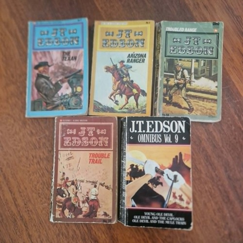 Edson western cowboy book - western,