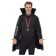 Black Vampire PVC Cape Fancy