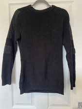 Zara Mens Black Jumper Size S