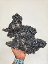 Sphalerite calcite floater - calcite,