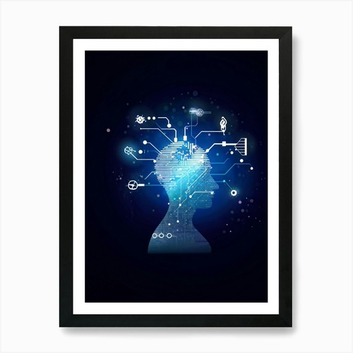 Abstract concept art - art, of