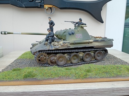 German panther tank and - 1/35,